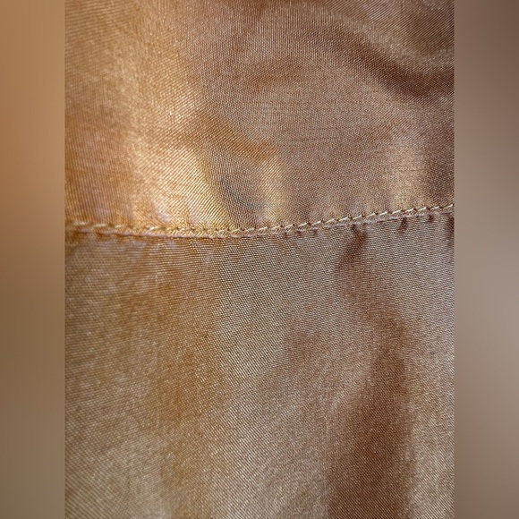 Vintage Sheba Orange Women's Blouse NWT Washable Silk - Picture 6 of 6